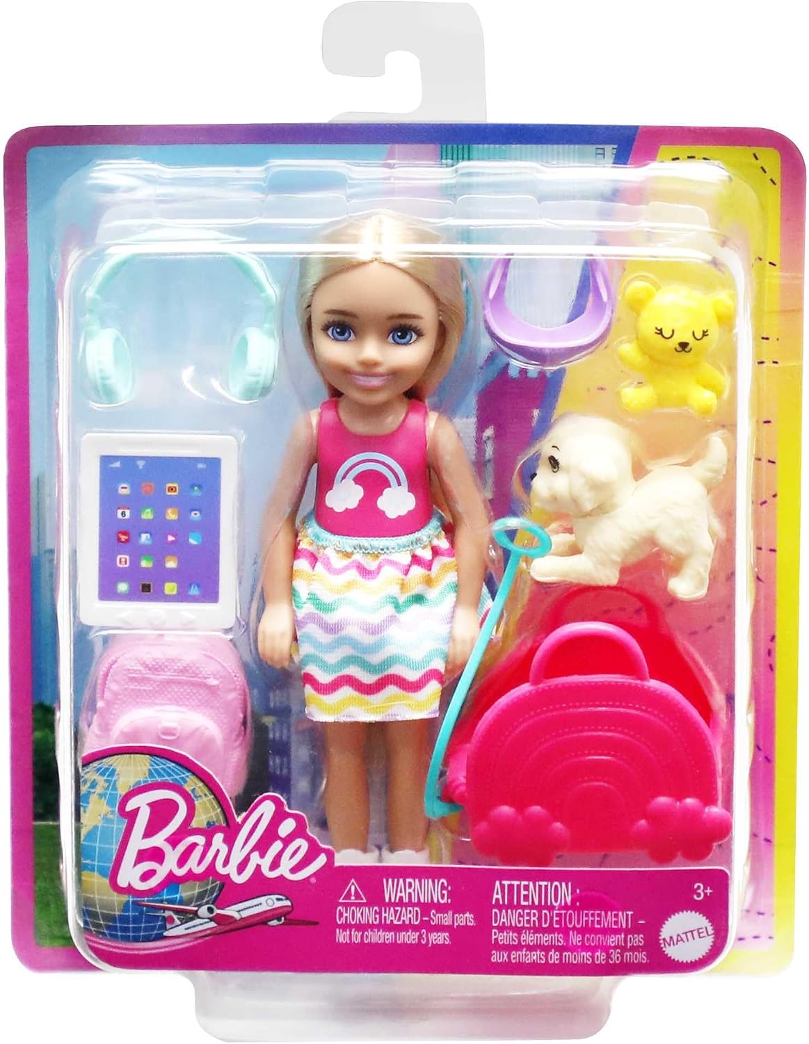 Thumbnail 6 de Barbie Chelsea HJY17 set da viaggio