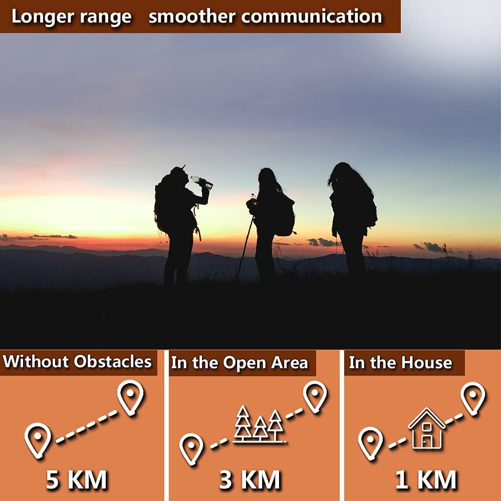Detalle 2 de Walkie Talkies for Adults 5 km range
