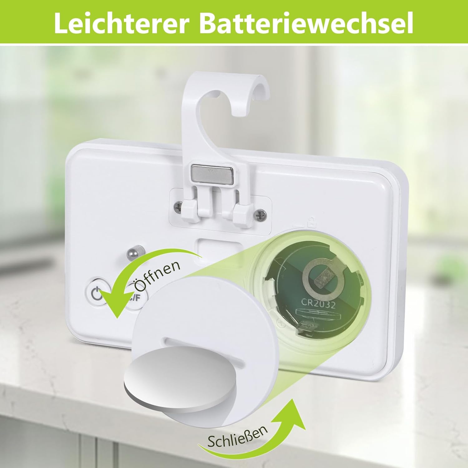 Thumbnail 6 de Geevon Kühlschrankthermometer – Digitales Mini-Display Tauglich für Kühlschrank und Gefrierschrank