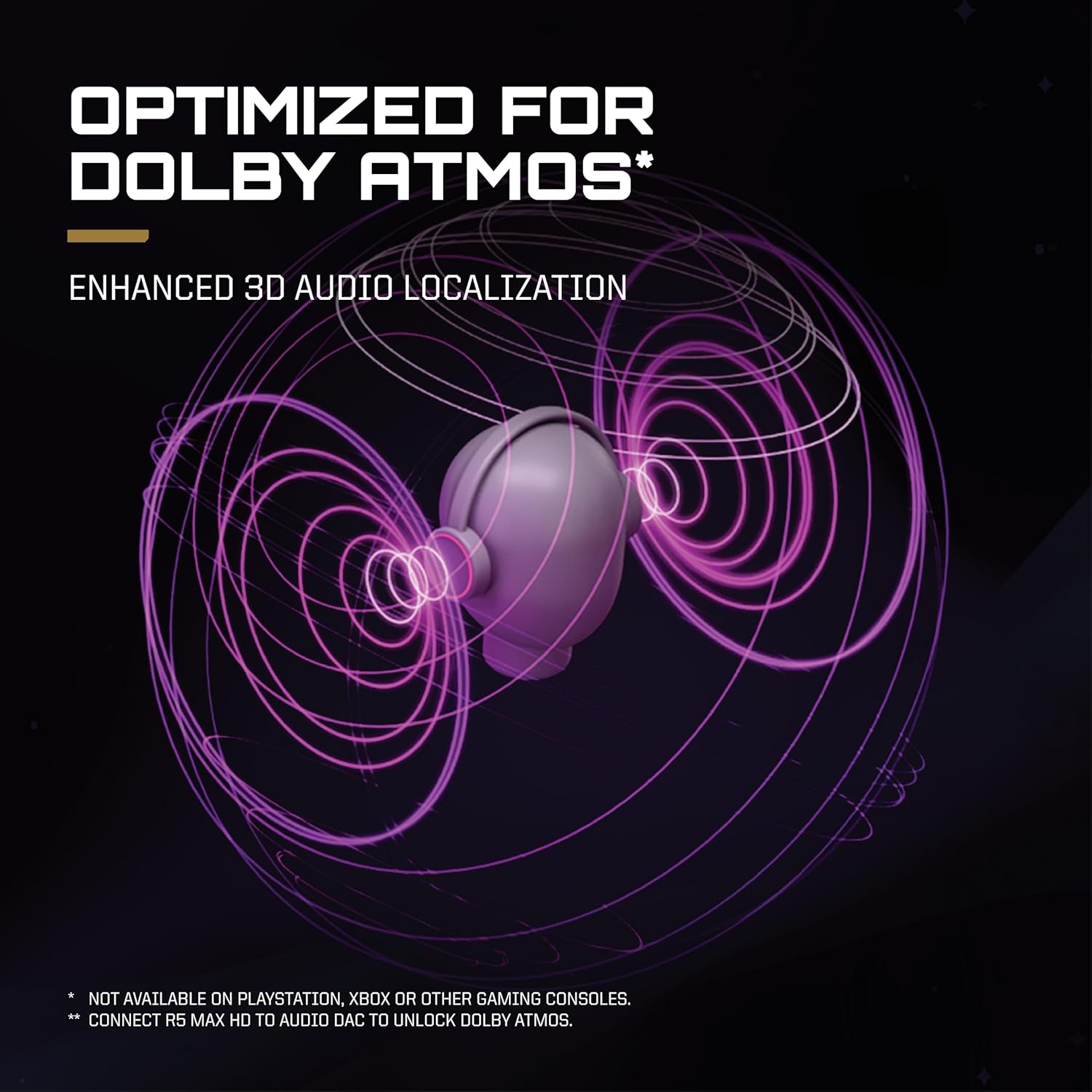 Thumbnail 4 de RIG R5 Spear MAX HD Wired Gaming Headset (40mm GrapheneQ drivers, Dolby Atmos, detachable mic)