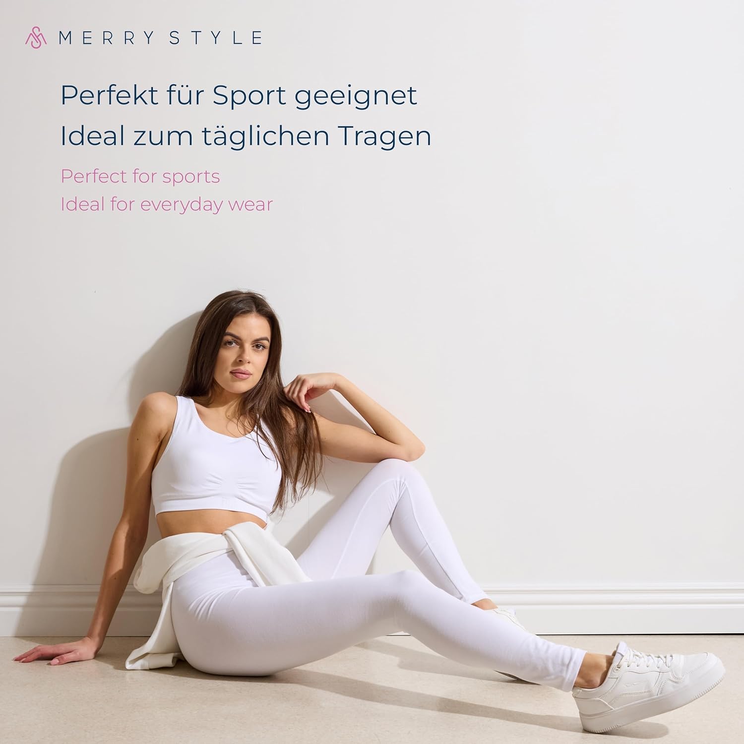 Thumbnail 4 de Merry Style MS10-198 Leggings Baumwolle 1 Paar 🧘♀