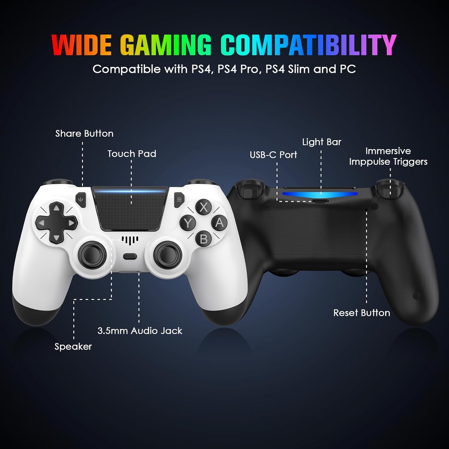 Thumbnail 1 de ewnol 2-Pack Controllers 1.8h Charging Dock