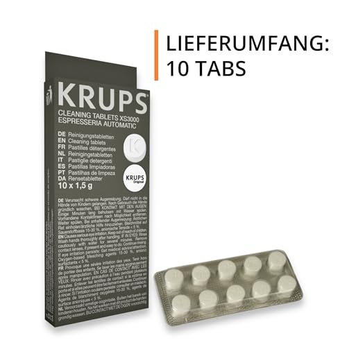 Thumbnail 6 de Krups XS3000 Reinigungstabletten – Hygienische Komplettreinigung für Krups Kaffeevollautomaten (10 Stück)