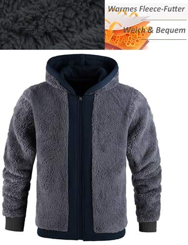 Detalle 2 de LLdress Hoodie homme polaire hiver