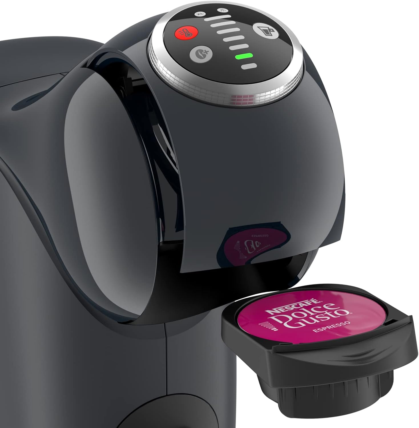 Thumbnail 4 de NESCAFÉ Dolce Gusto Genio S Plus von Krups KP340B – kompakte Kapselkaffeemaschine mit 0,8-Liter-Wassertank und 4 Temperaturstufen