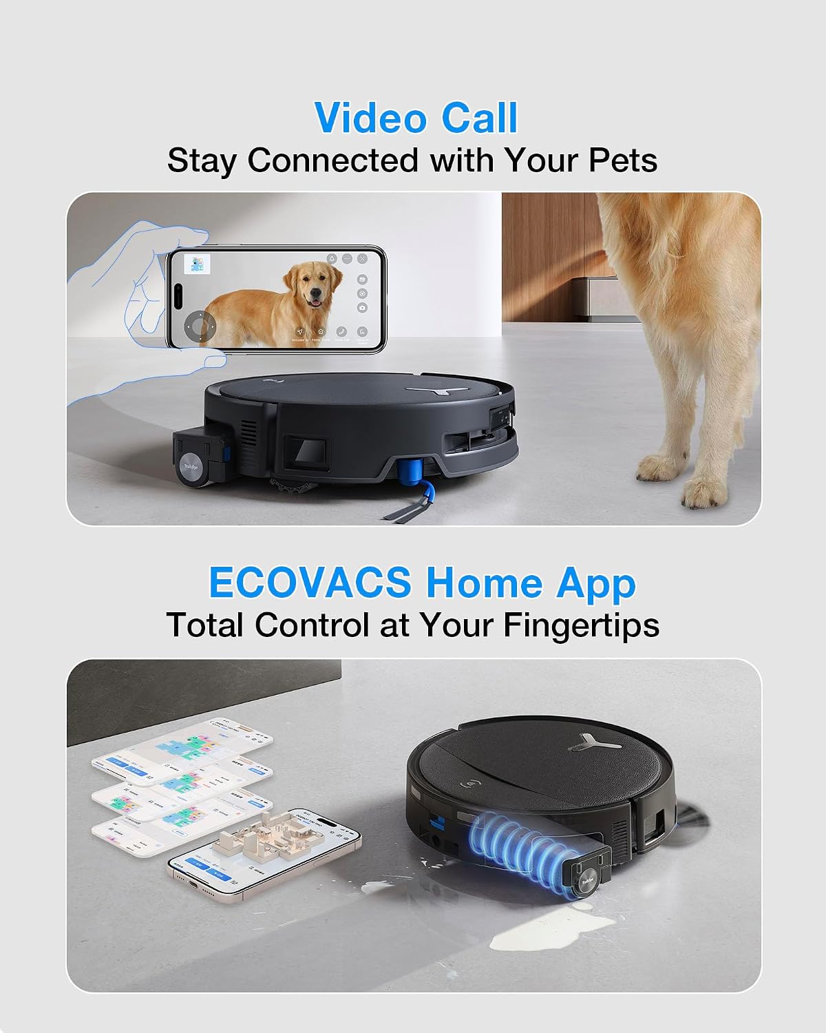 Thumbnail 6 de ECOVACS DEEBOT T80S 24,800Pa Vacuum