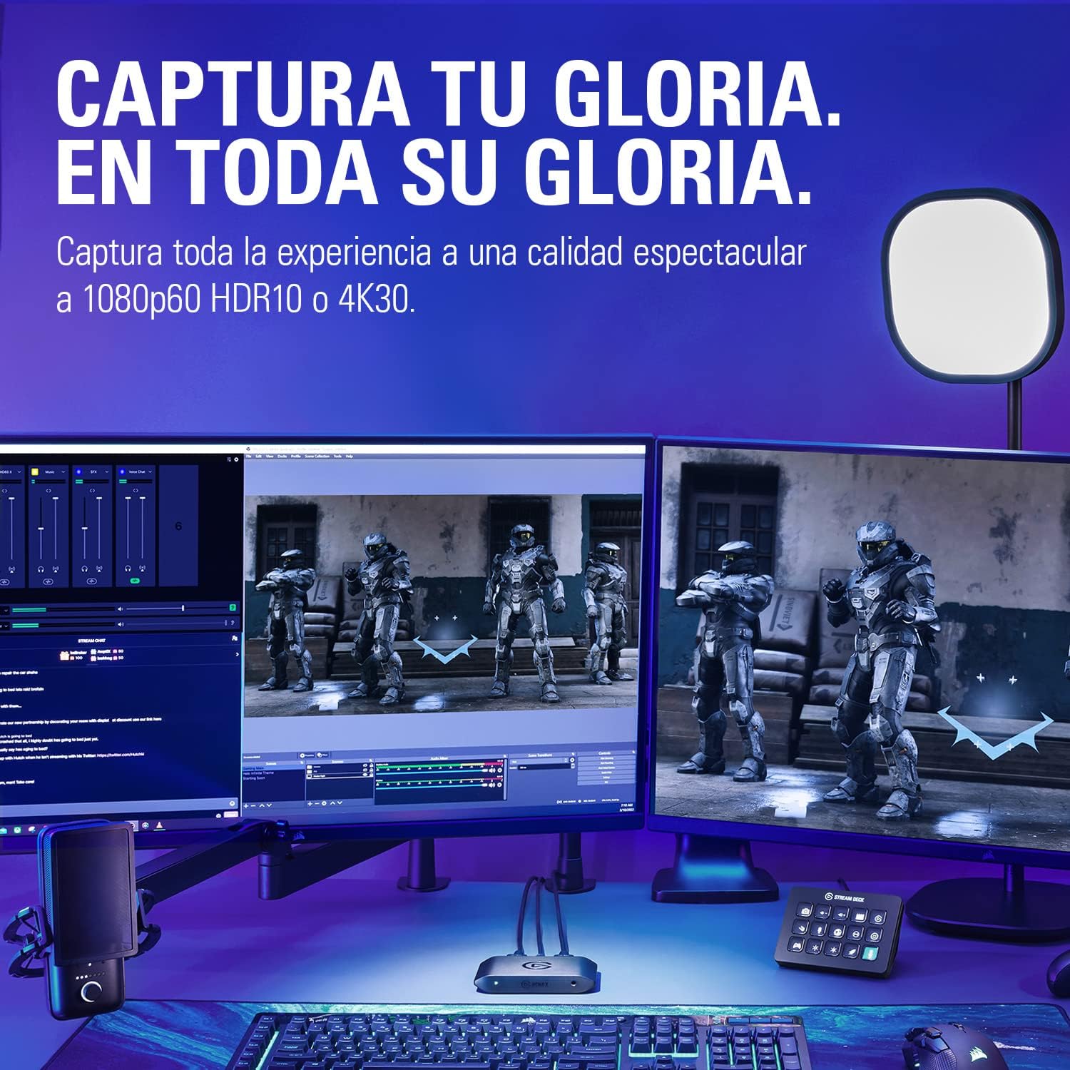 Detalle 1 de Elgato HD60 X capturadora 1080p60 HDR10
