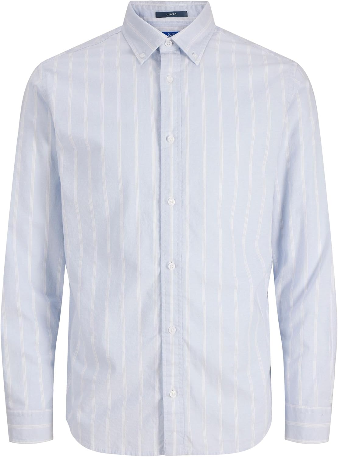Detalle de Jack & Jones Jprbluharvey Oxford L/S Shirt SN Uomo
