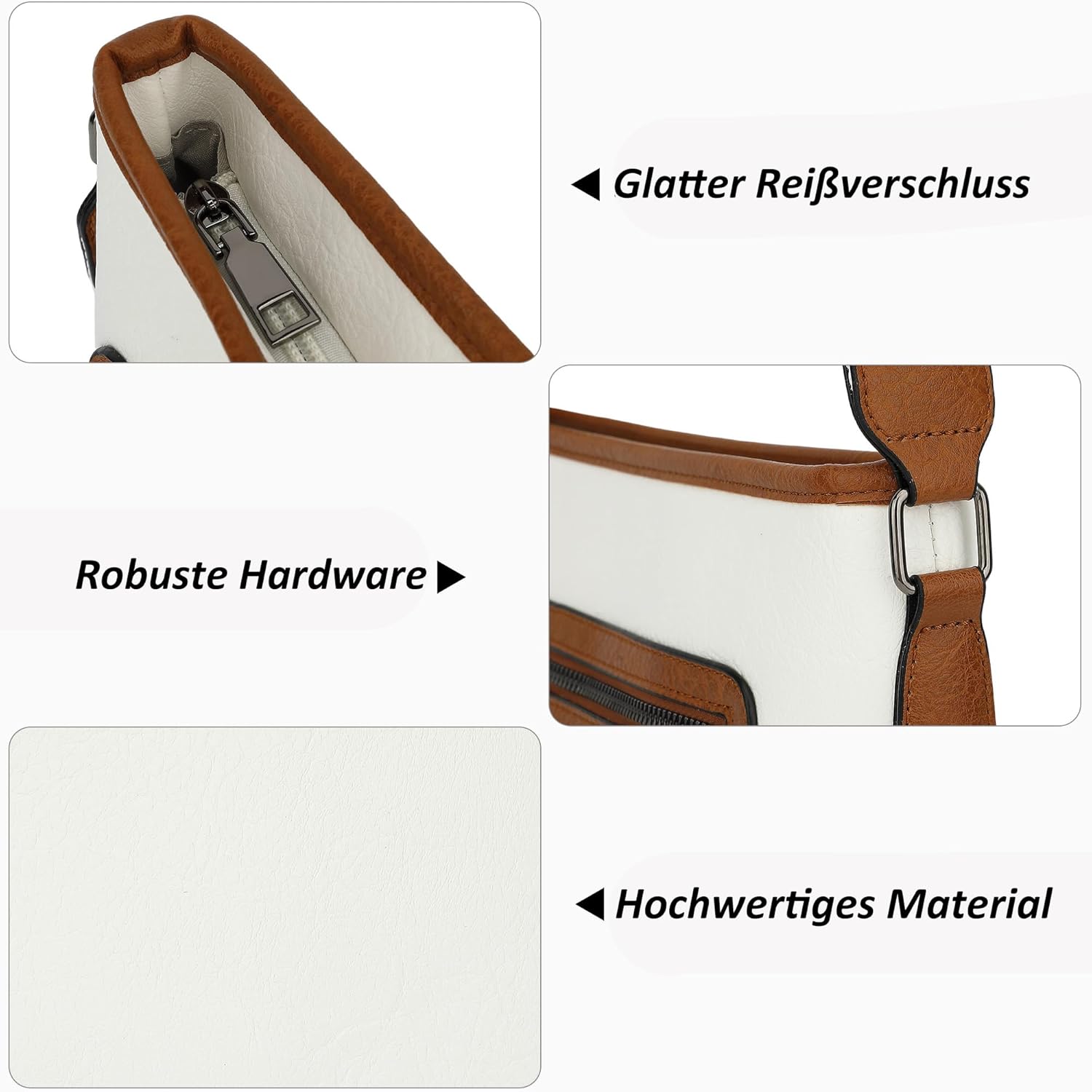 Thumbnail 6 de TANTOMI Umhängetasche Damen – leichte Schultertasche mit verstellbarem Riemen