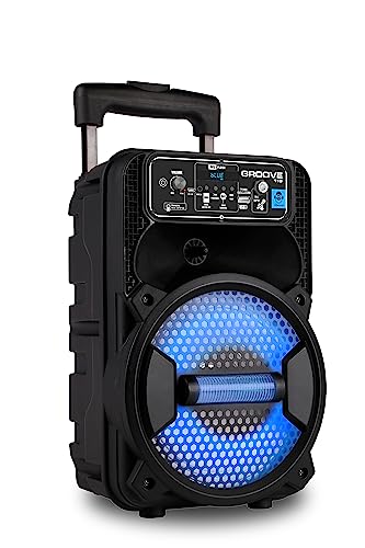 Detalle de Cefa Toys – Altavoz Bluetooth portátil de 100 W con micrófono, mando y iluminación LED