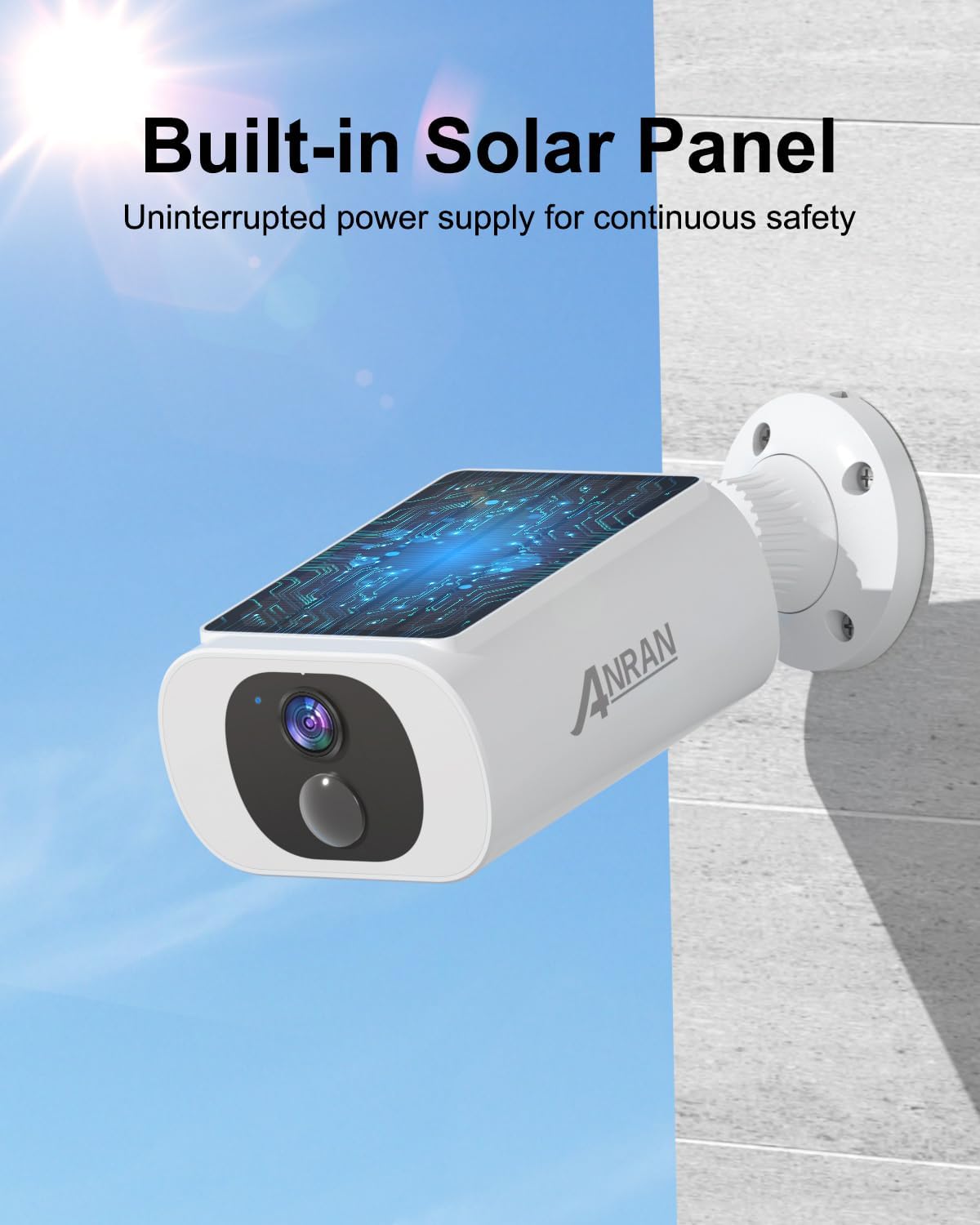 Thumbnail 1 de ANRAN C3 2K solar battery security camera