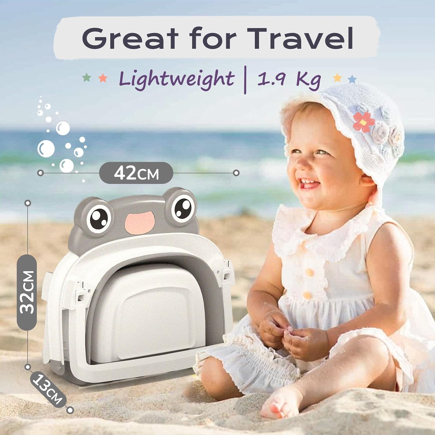 Thumbnail 2 de COOSEYA Foldable Baby Bath Tub 0–18 Months