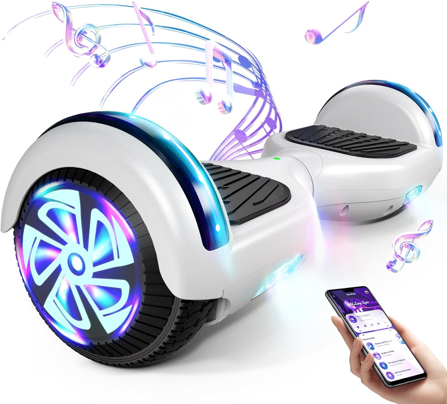 Thumbnail 5 de YHR Hover Borad 6,5 Pollici LED Bluetooth