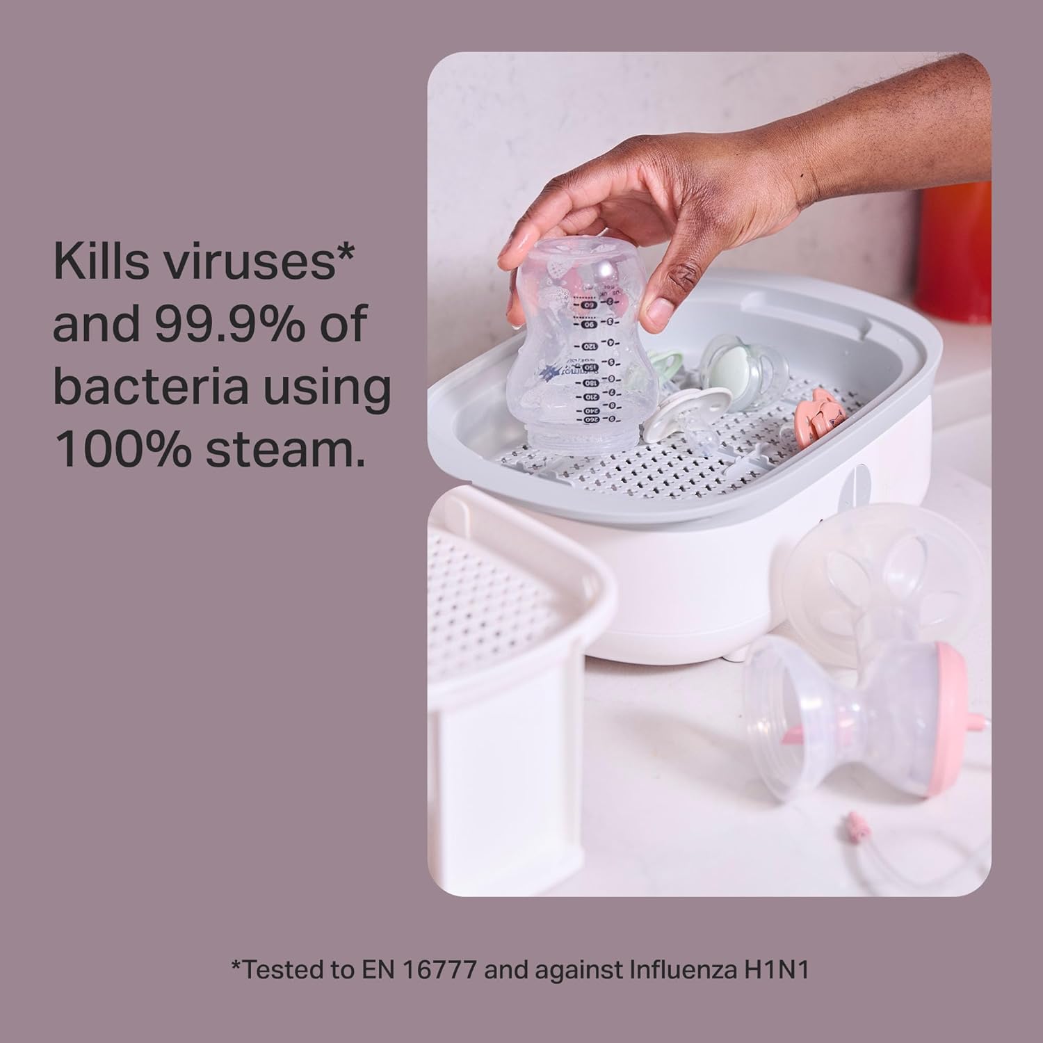 Detalle 2 de Tommee Tippee Supersteam 5-minute Steriliser