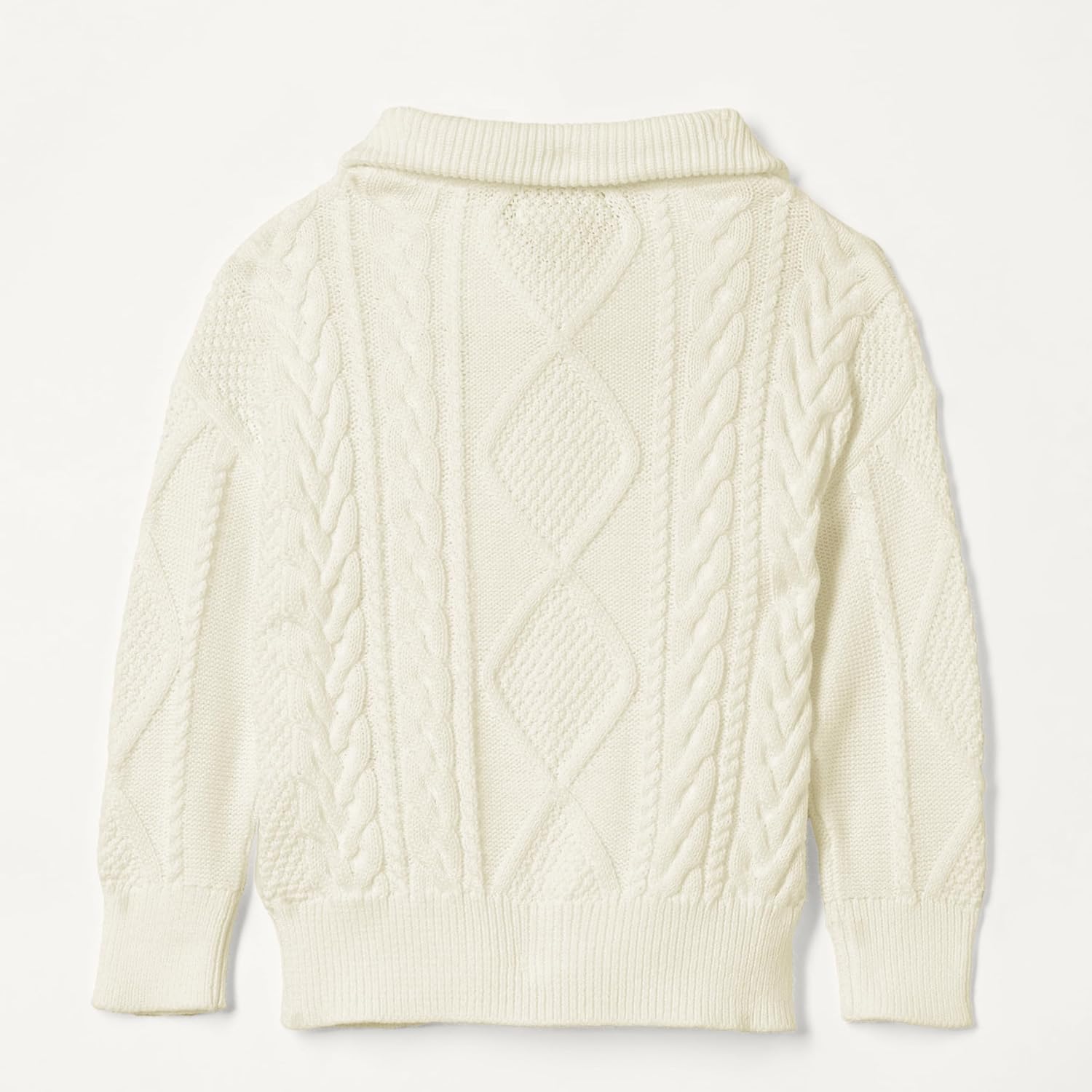 Thumbnail 1 de Amazon Essentials Jungen Zopfstrickpullover mit Viertel-Reißverschluss und lockerer Passform