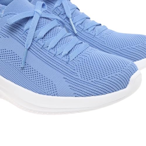 Thumbnail 4 de Skechers Ultra Flex 3.0 Brilliant Path para mujer: comodidad y estilo en zapatilla de punto con ribete rosa