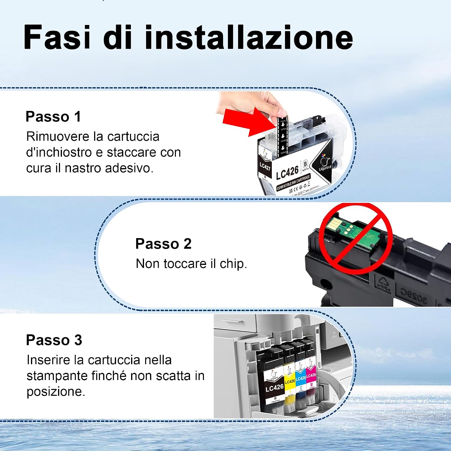 Detalle 2 de Uiprint LC426 Cartucce inchiostro per Brother