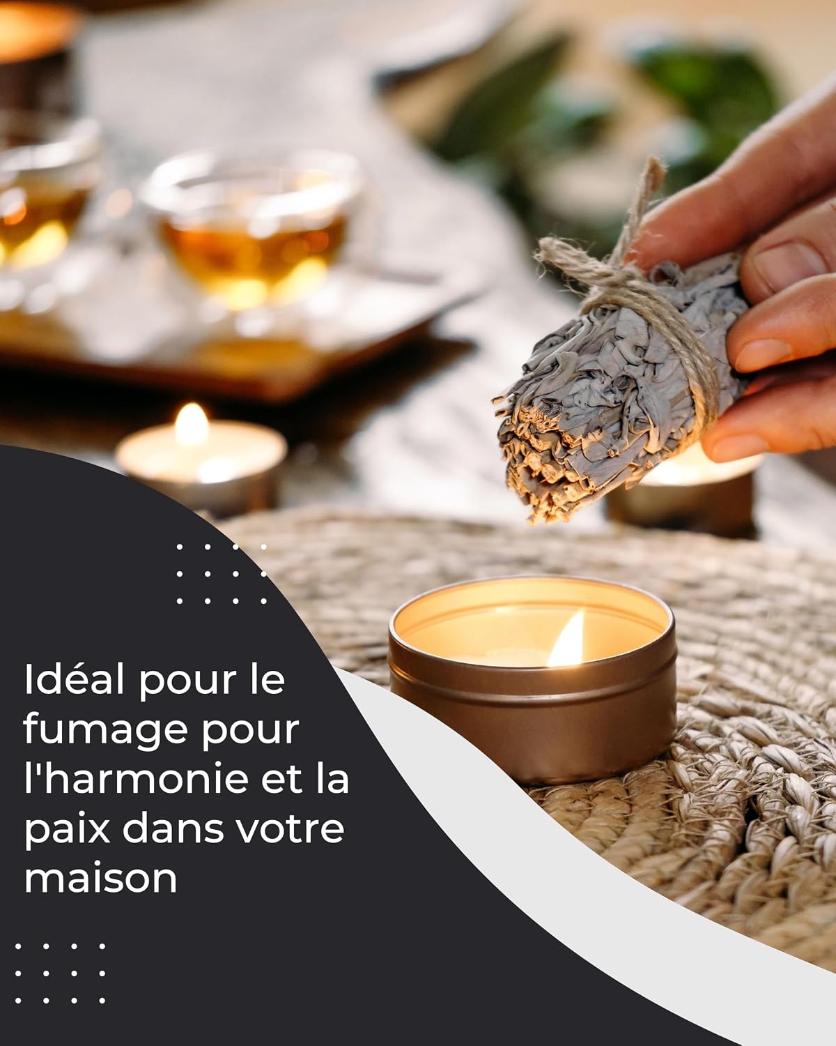 Detalle 2 de Baton de Sauge Blanche Purification