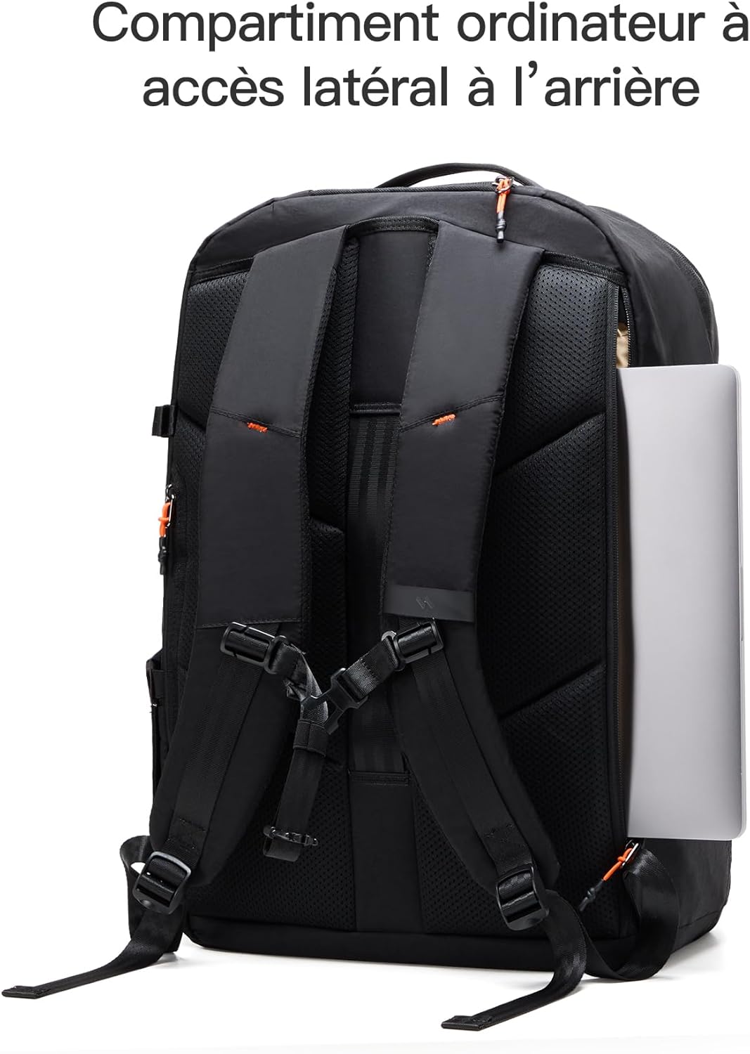 Detalle 1 de Inateck Reiserucksack 39L für 15,6 Zoll Laptop