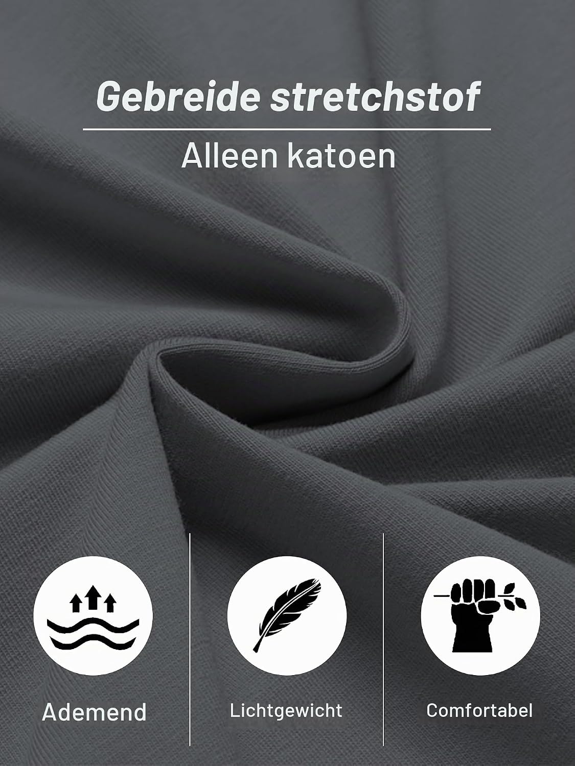 Detalle de Reliwel lange herenpyjama van katoen, tweedelig met zakken en zachte tailleband