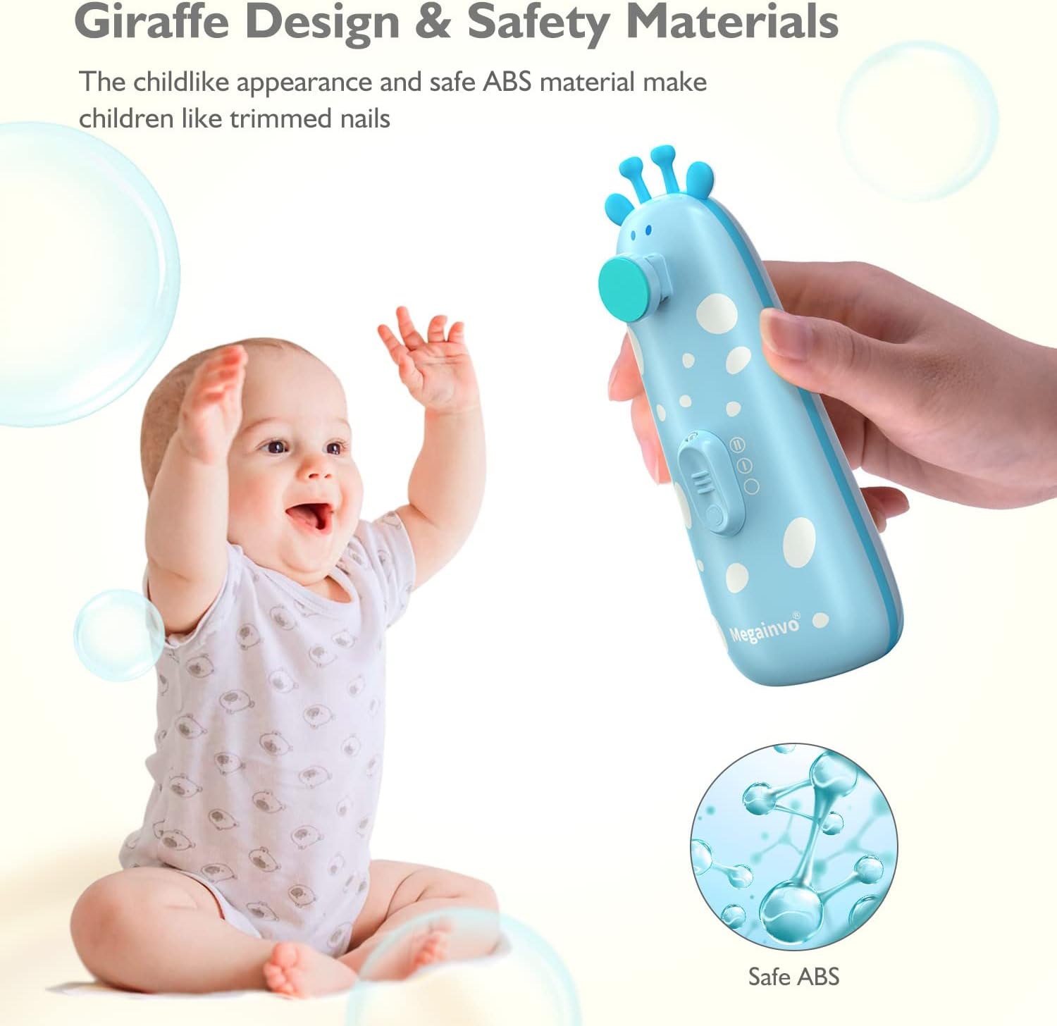 Thumbnail 4 de Megainvo Baby Nail File Electric 10 heads