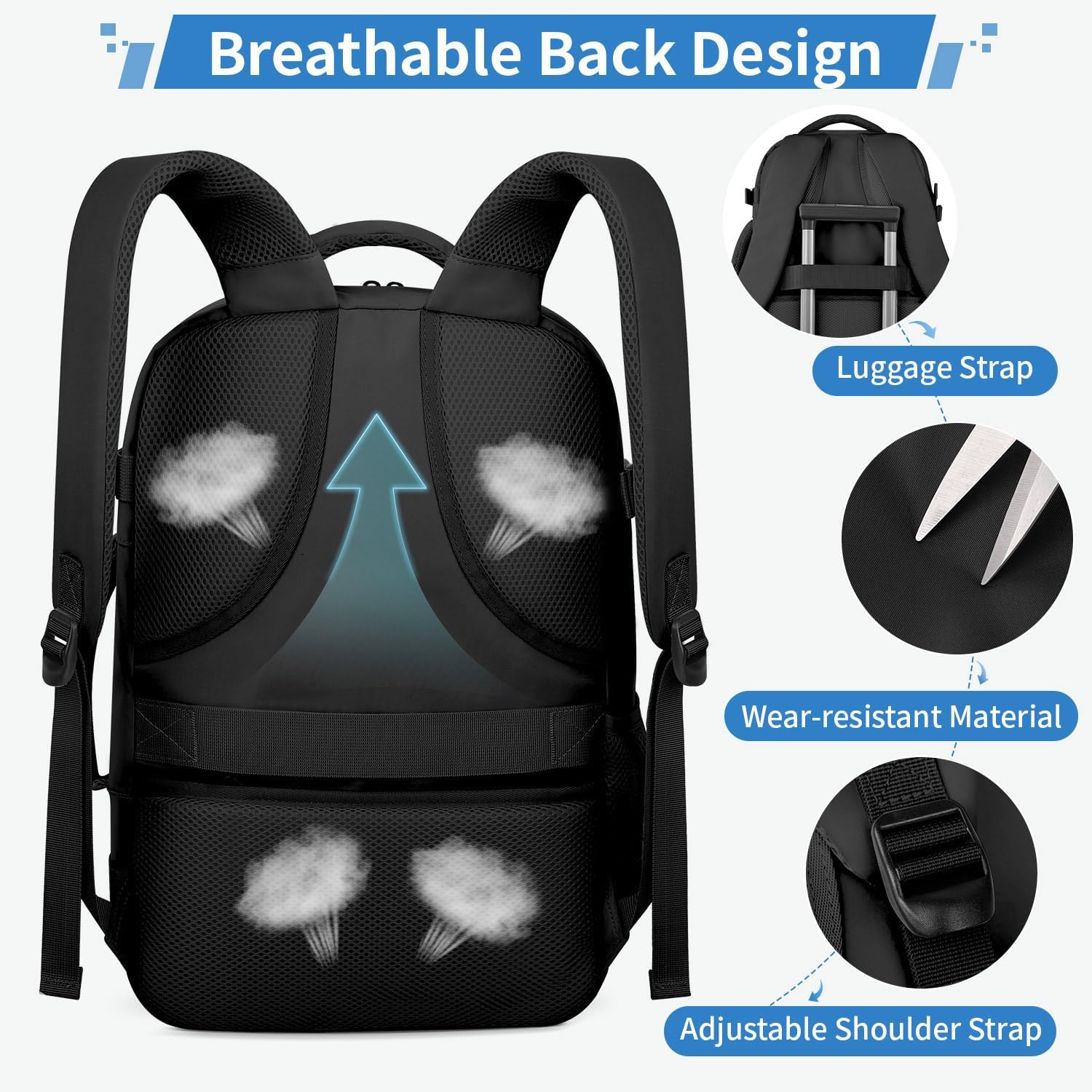 Detalle 2 de ZOMFELT cabin bag 15.6 inch