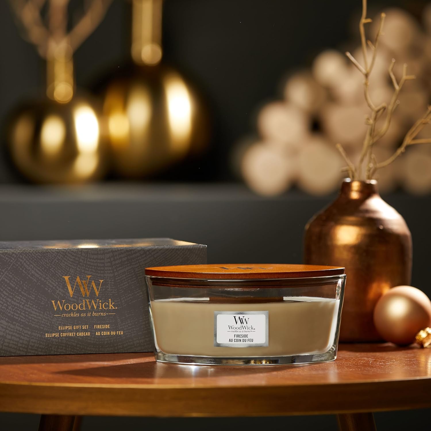 Thumbnail 6 de WoodWick Coffret Ellipse Fireside 50h 🕯