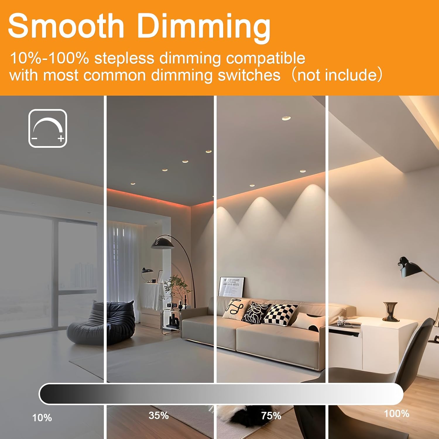 Detalle 1 de novapollo BR30 750LM dimmable LED bulb