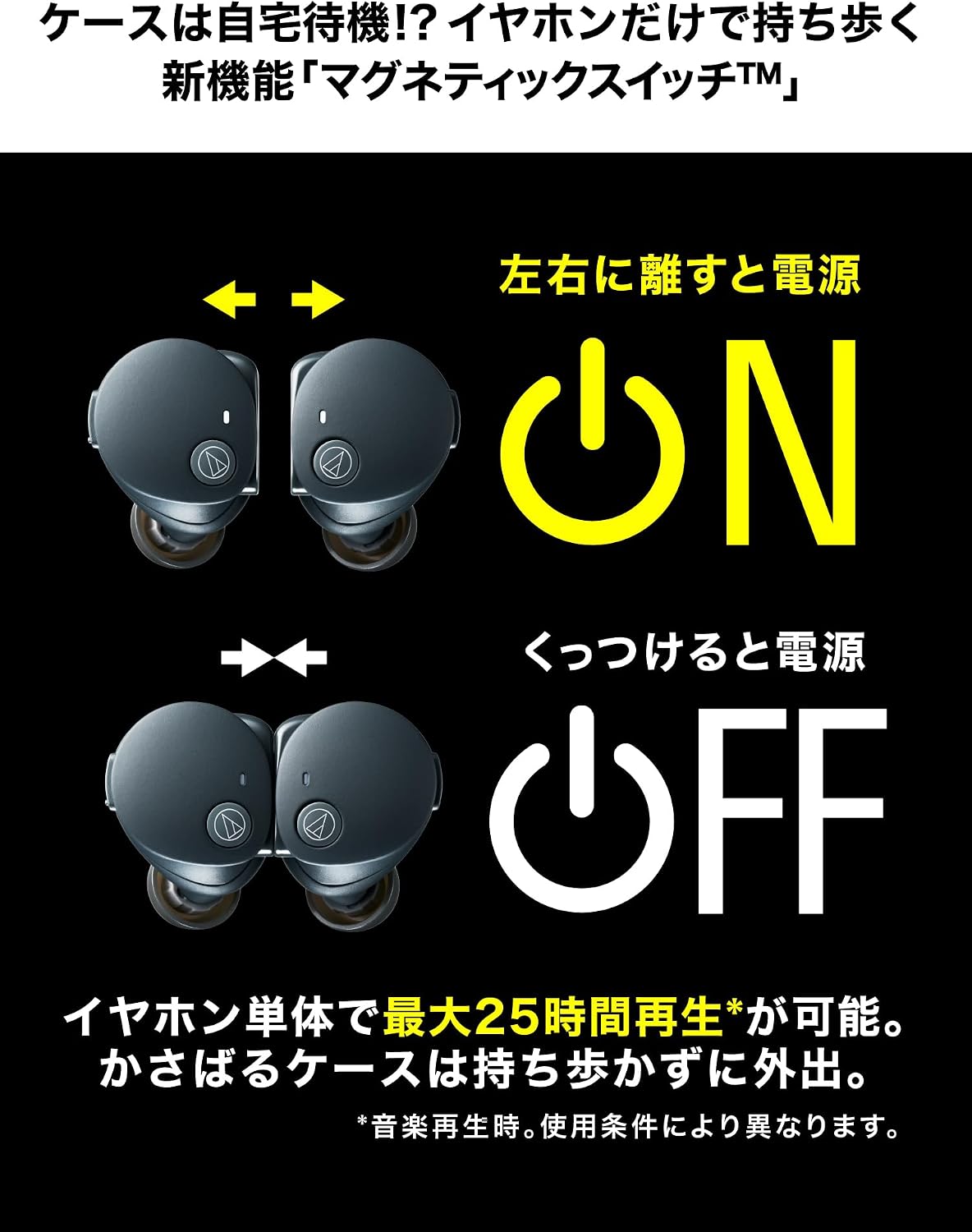 Thumbnail 3 de オーディオテクニカ ATH-CKS50TW2 BG (E) 完全ワイヤレスイヤホン、重低音・ノイズキャンセリング・ベージュ