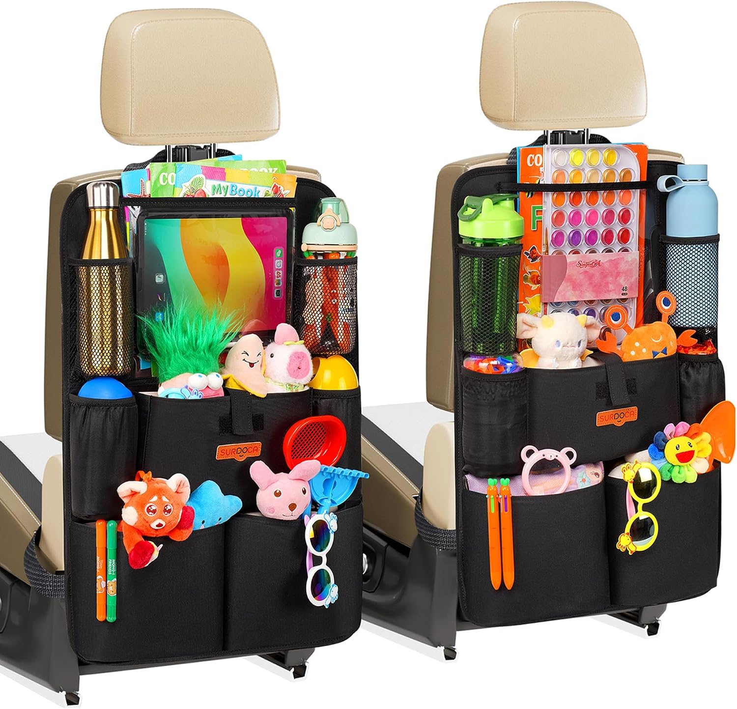 Detalle de SURDOCA Autositz-Organizer 11-Zoll