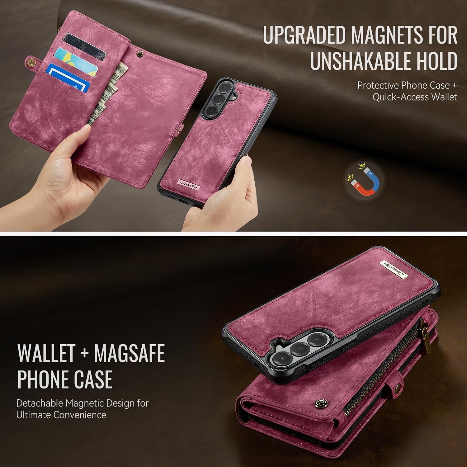 Detalle 2 de Kowauri Wallet Case for Samsung Galaxy S26+