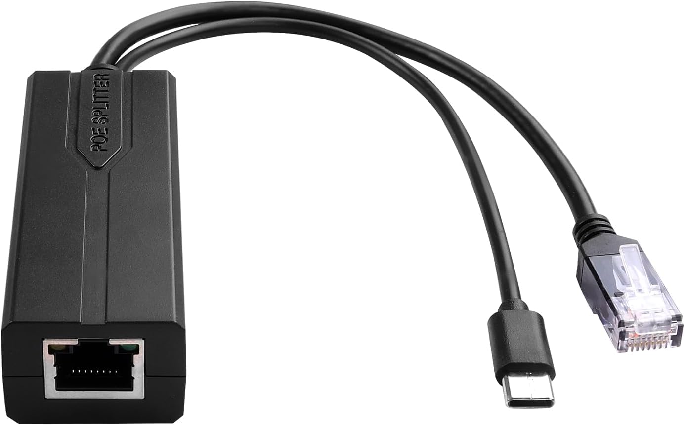 Thumbnail 5 de TIENFOKOTA PoE Splitter Adapter 5V 2.4A – 15W, IEEE 802.3af/at, DC5521