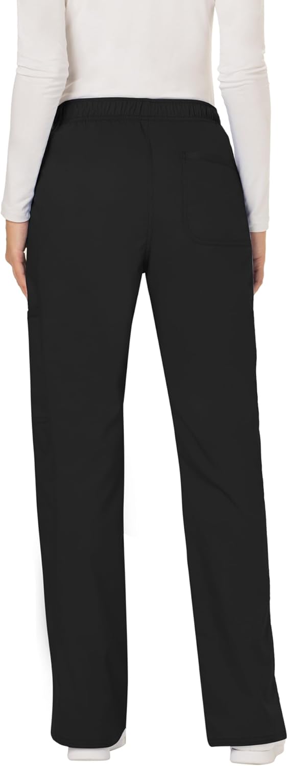 Thumbnail 1 de Cherokee Women Scrubs Pant Workwear Revolution Mid Rise Moderate Flare Drawstring WW120