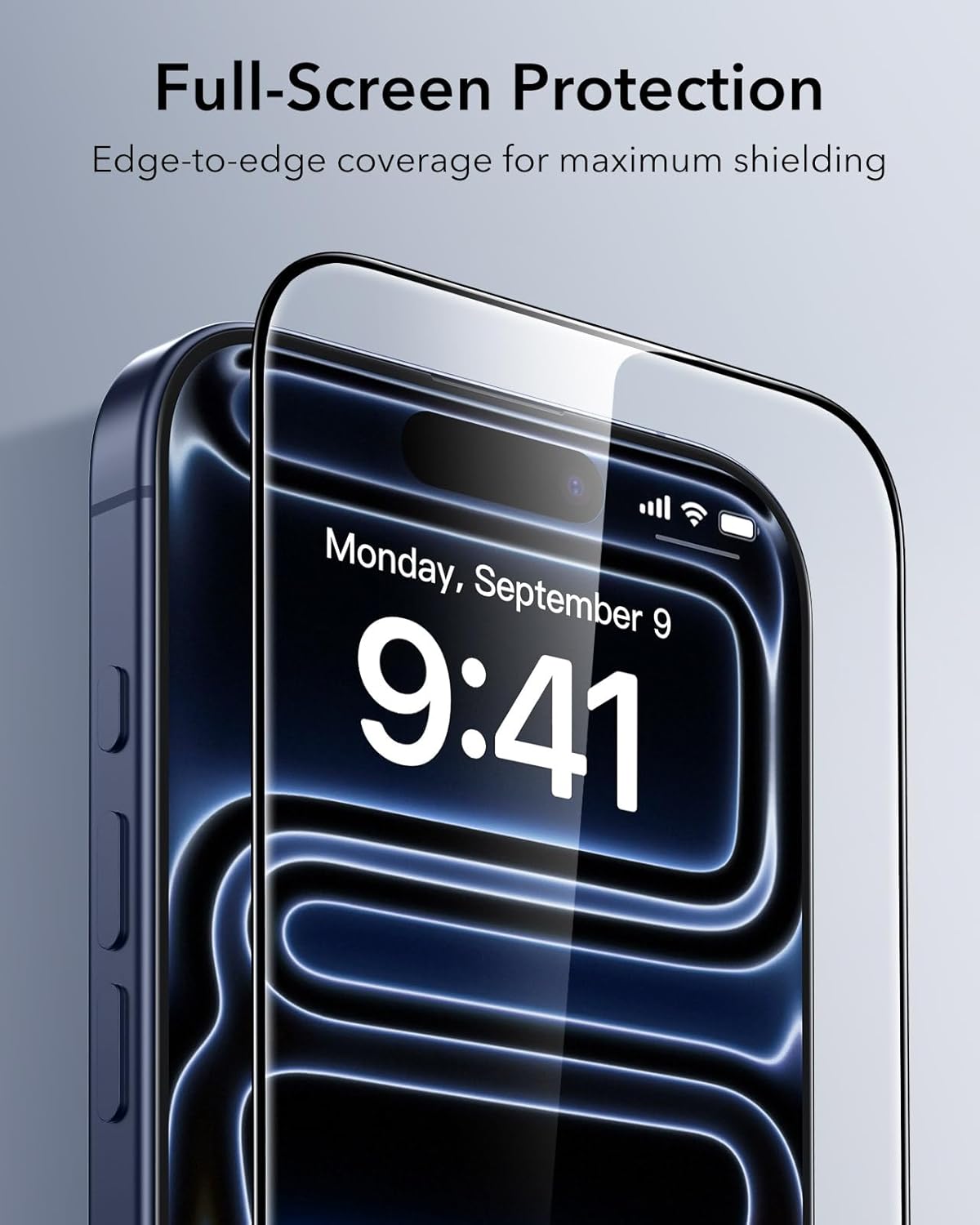 Thumbnail 5 de ESR 3-Pack iPhone 17 Pro Max Screen Protector (UltraFit Tray) — Military-Grade Shatterproof Tempered Glass