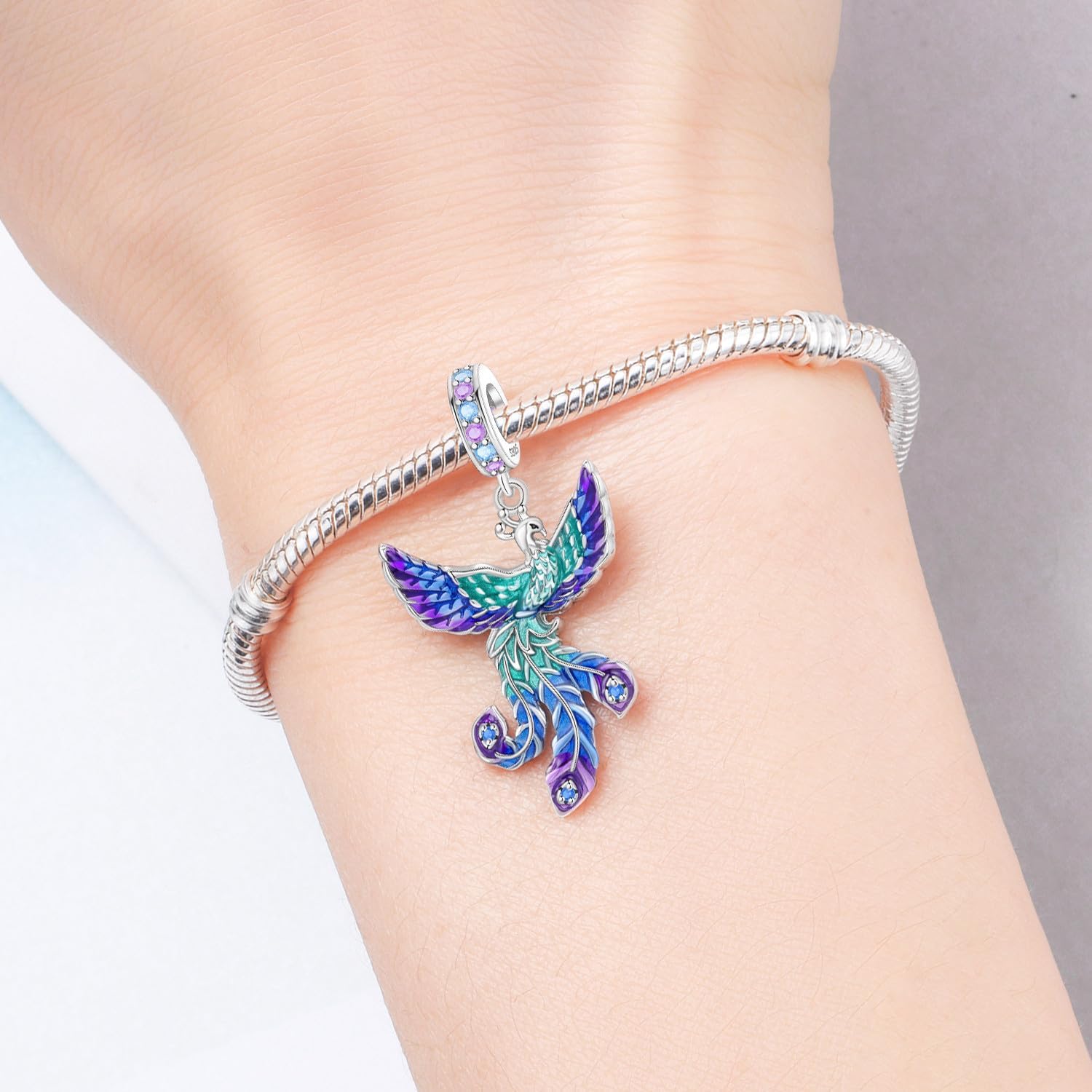 Thumbnail 4 de CYCUFF Ciondolo in argento Sterling 925 – accessorio elegante per bracciali, collane e regali