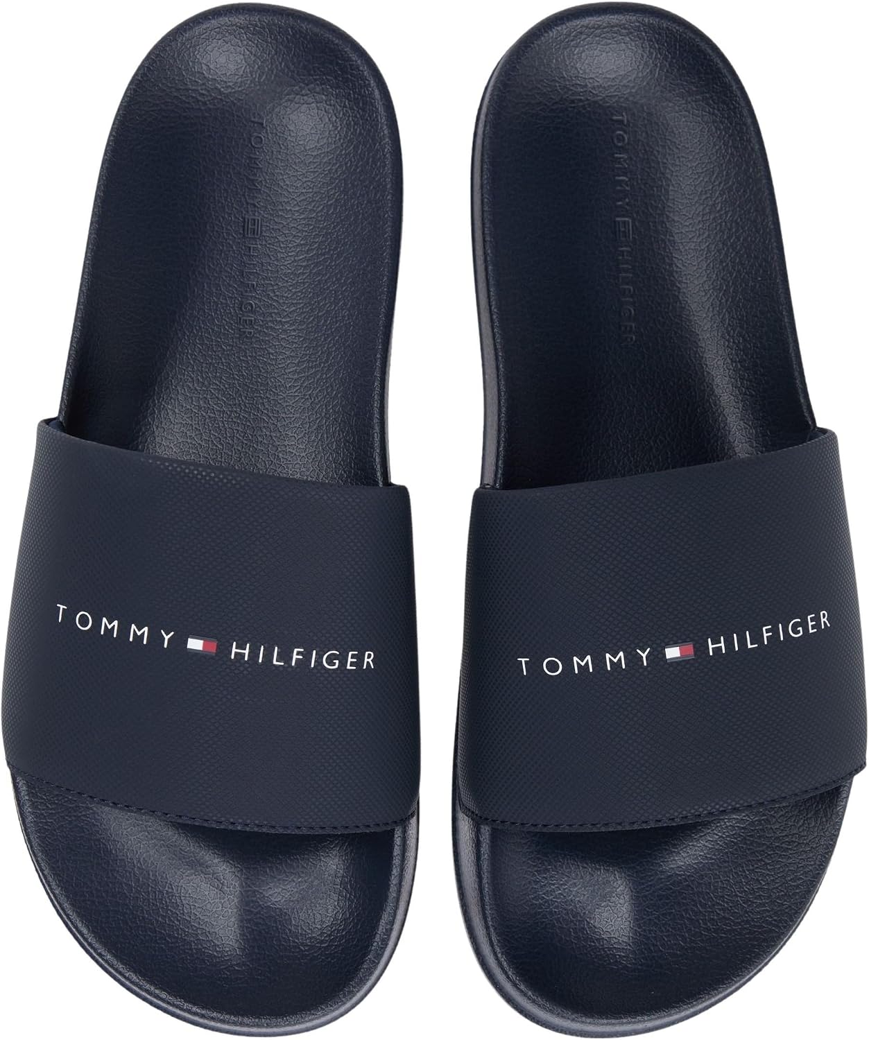 Detalle de Tommy Hilfiger Men's Core Pool Slide Fm0fm05799Slides