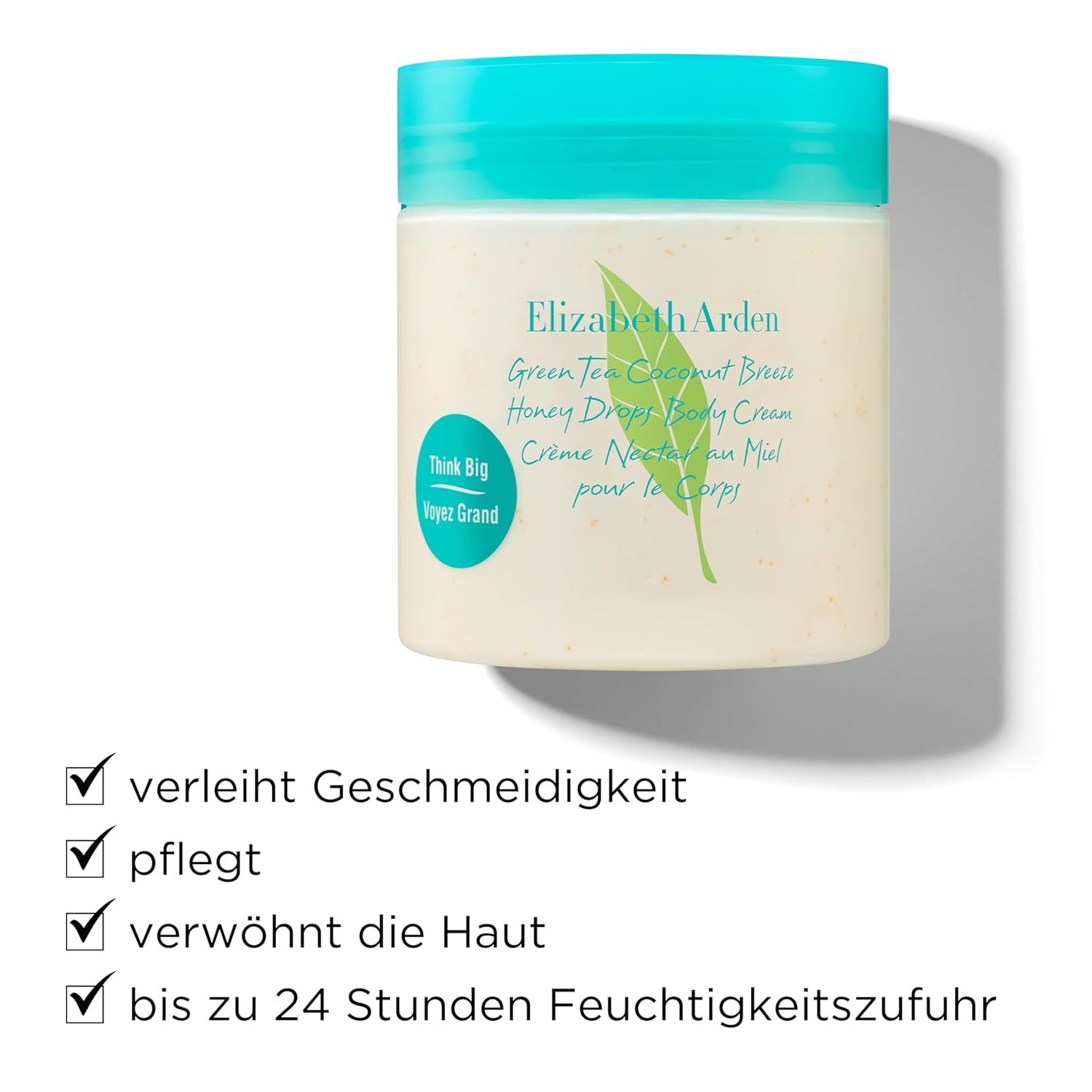 Detalle de Elizabeth Arden Green Tea Honey Drops Körpercreme – hydratisierend mit Honig und Sheabutter