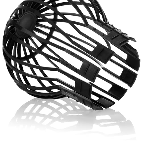Detalle de com-four 4X protège-gouttières pour tuyaux de Descente, protège-Feuilles – kit universel Ø13,2 cm