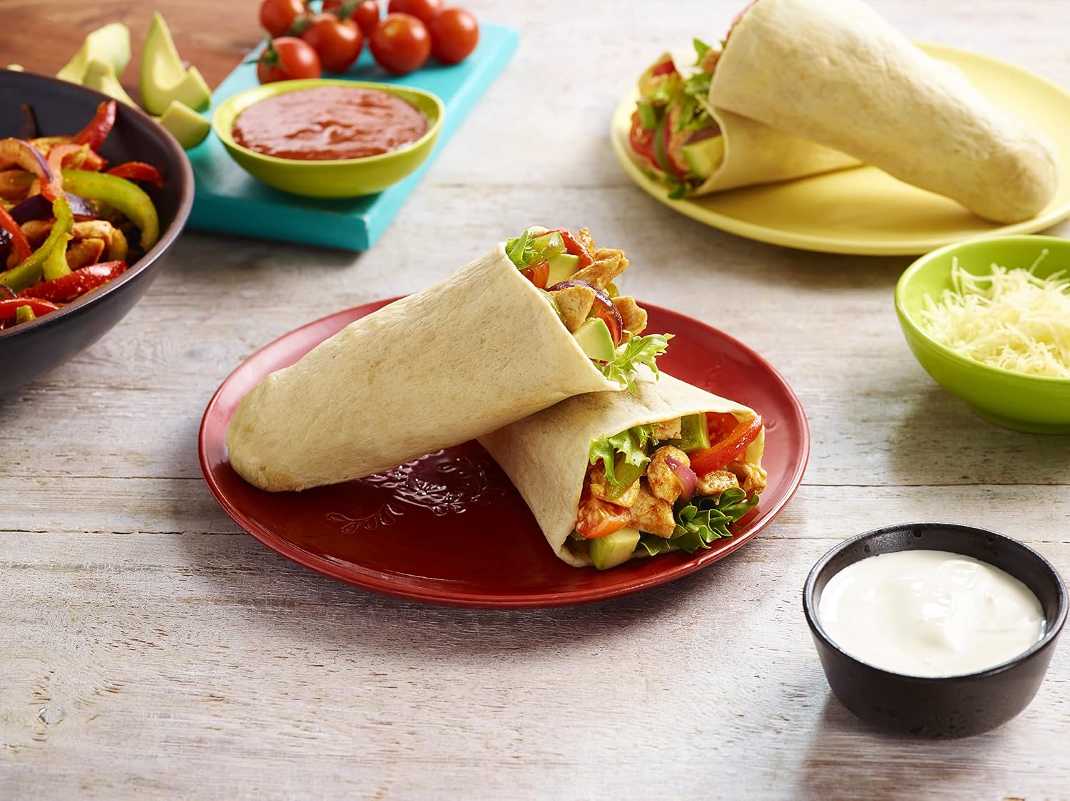 Detalle de Old El Paso Weizen Tortilla Pockets – mexikanische Wraps zum Befüllen (223 g, Packung mit 4)