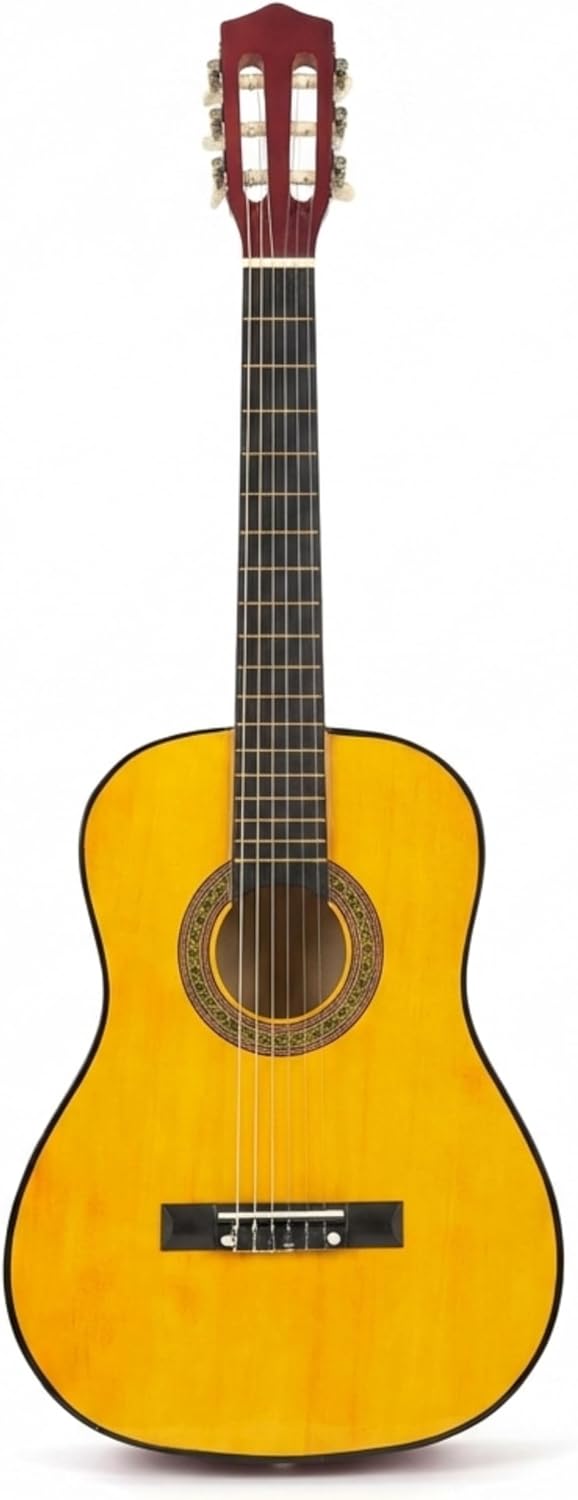 Thumbnail 4 de Guitare acoustique classique junior Music Alley 1/2 – bleu avec étui, pour enfants 4–6 ans