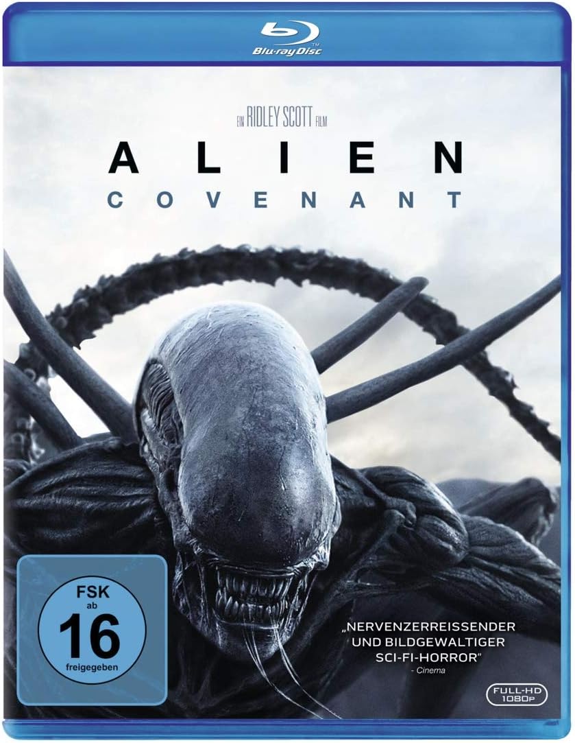 Detalle de Alien: Covenant Blu‑ray — Film de science‑fiction 📀