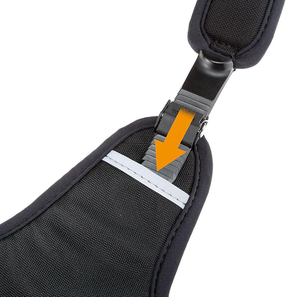 Detalle de Ferplast Harnais pour Chien Moyen ERGOTREKKING Medium – Anti-évasion, Réfléissant et Confort