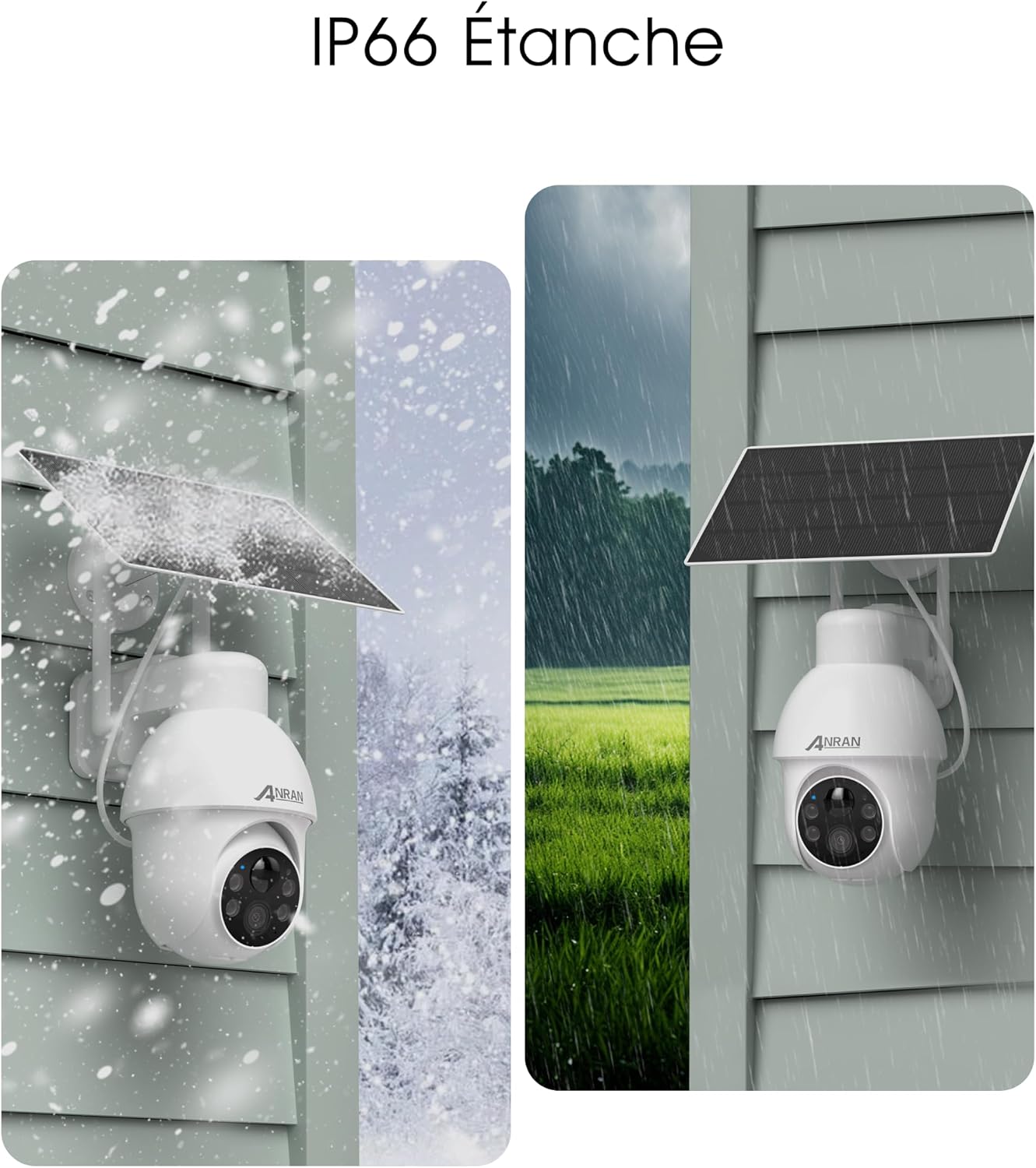Detalle 1 de ANRAN Q03 Max caméra surveillance 5MP