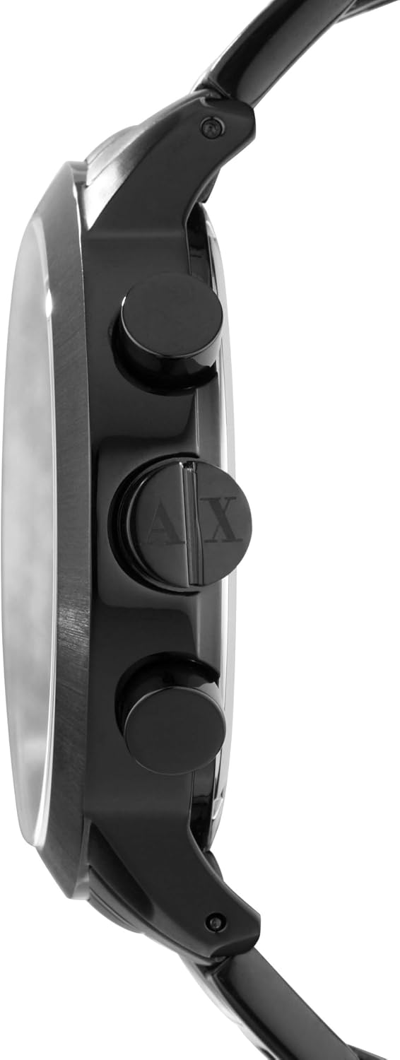 Detalle 2 de Armani Exchange Watch for Men: Chronograph, 49mm Case with Stainless Steel, Leather or Silicone Strap