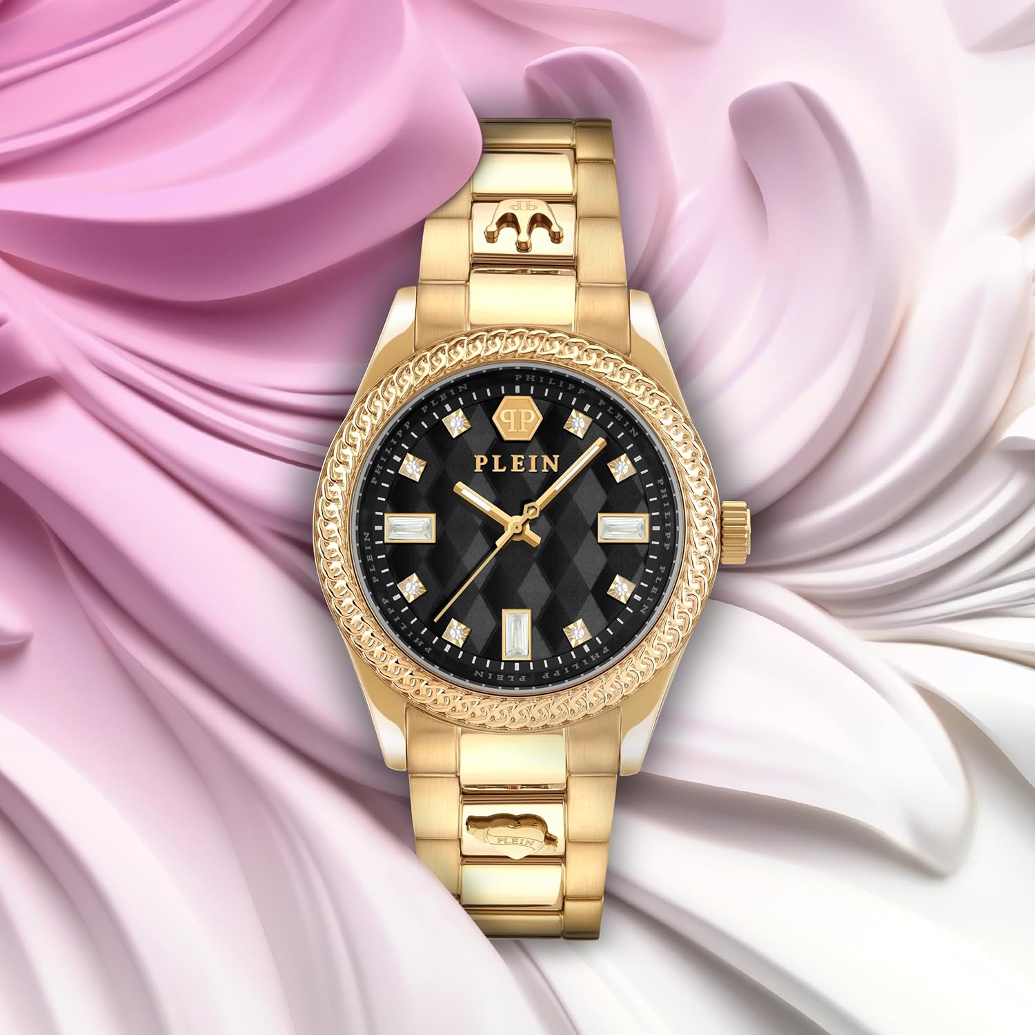 Detalle 2 de Philipp Plein Queen montre analogique 38 mm