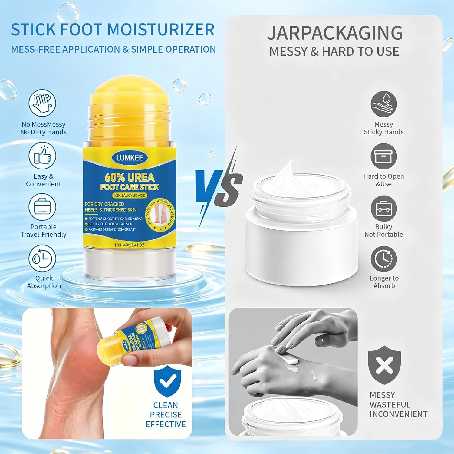 Detalle de Urea Foot Care Stick with 60% Urea