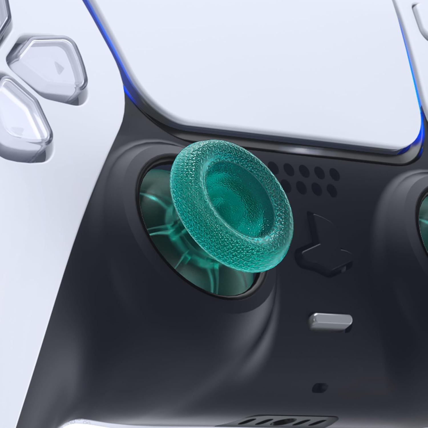 Thumbnail 2 de eXtremeRate Emerald Green Replacement Thumbsticks for PS5/PS4 Controllers