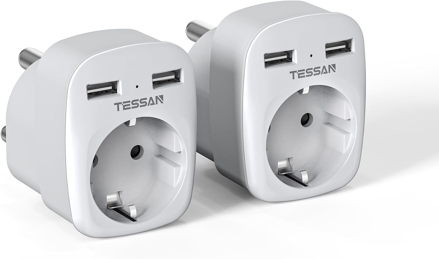 Detalle de TESSAN Reiseadapter Südafrika 3-in-1