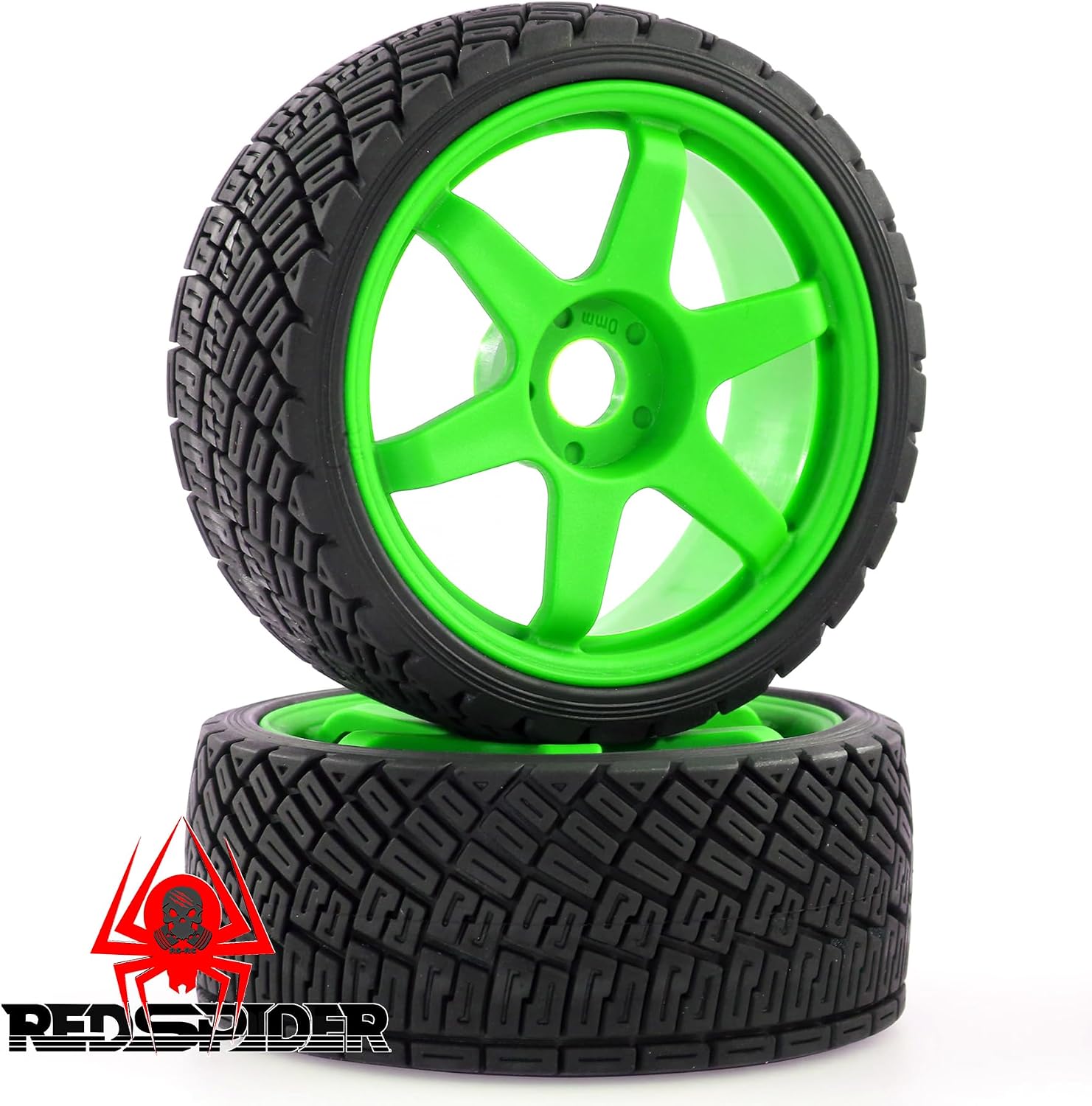 Detalle de REDSPIDER RC Rally Car Tires with 17mm Hex