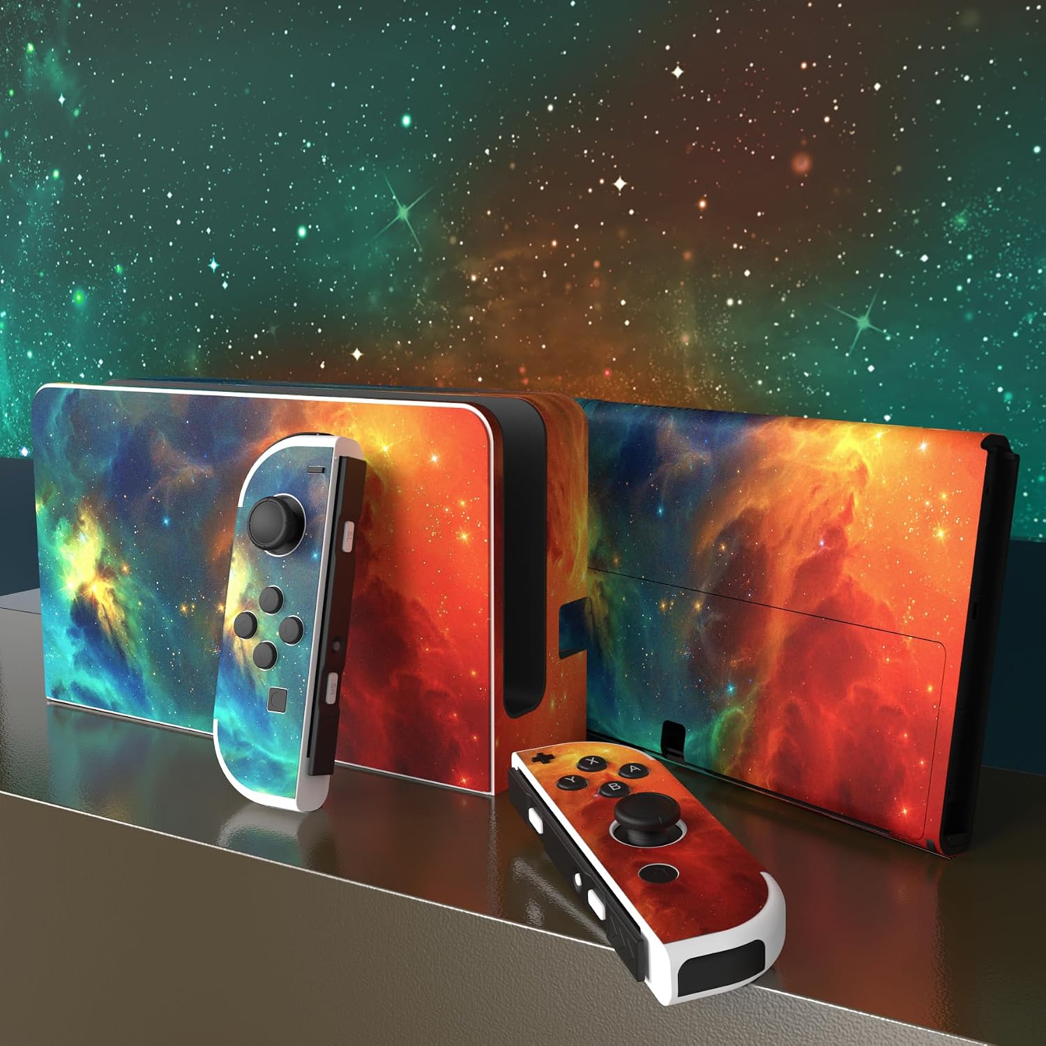 Thumbnail 2 de PlayVital Autocollant pour Switch OLED Protection